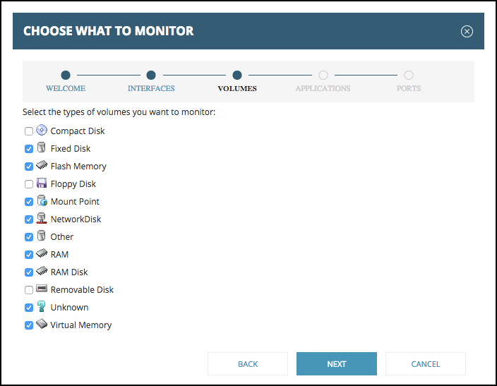 Discovery 6 - Automatic Monitoring - Select Volumes.png